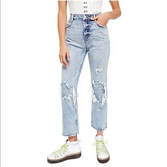 Free People | We The Free My Own Lane Jeans | 28 - Picture 1 of 8